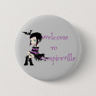 welcome to vampireville 2 inch round button
