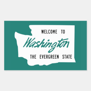 Welcome to Washington - USA Sticker