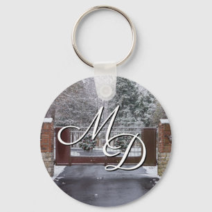 Welcome To Winter Keychain