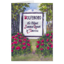 Welcome to Wolfeboro NH Sign