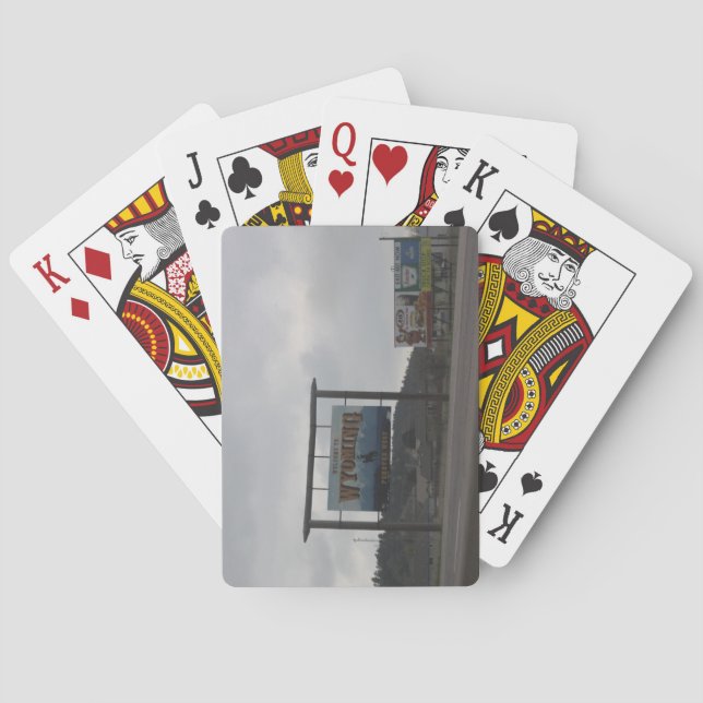 Welcome to Wyoming Playing Cards (Back)