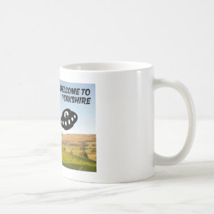 Welcome to Yorkshire with some extraterrestrial vi Coffee Mug
