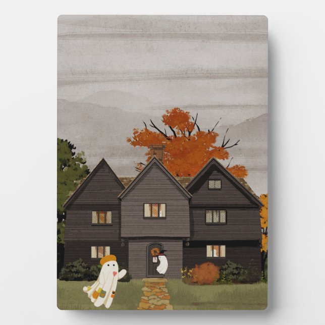 Welcome to your haunted house plaque (Front)