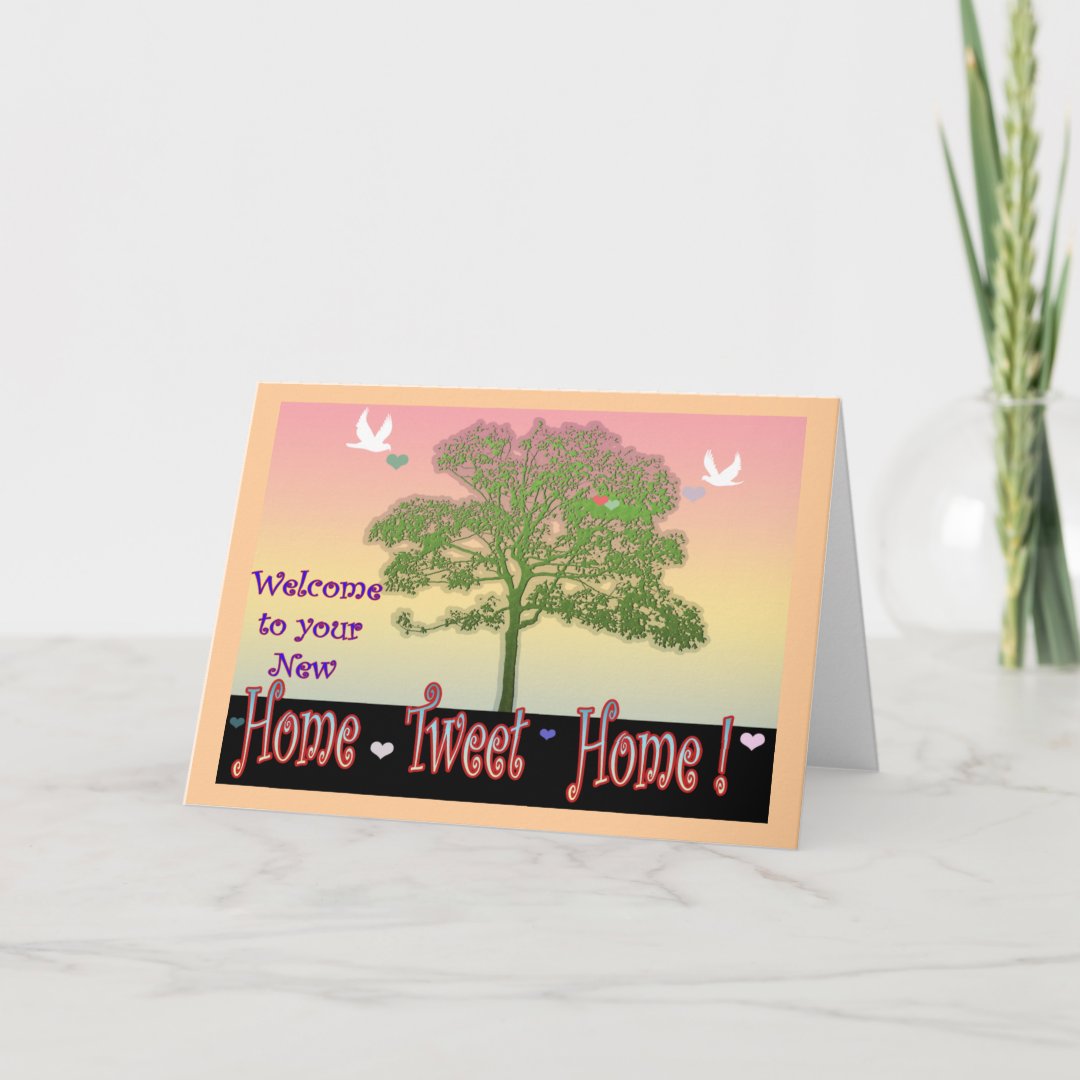 to Your New Home card Zazzle