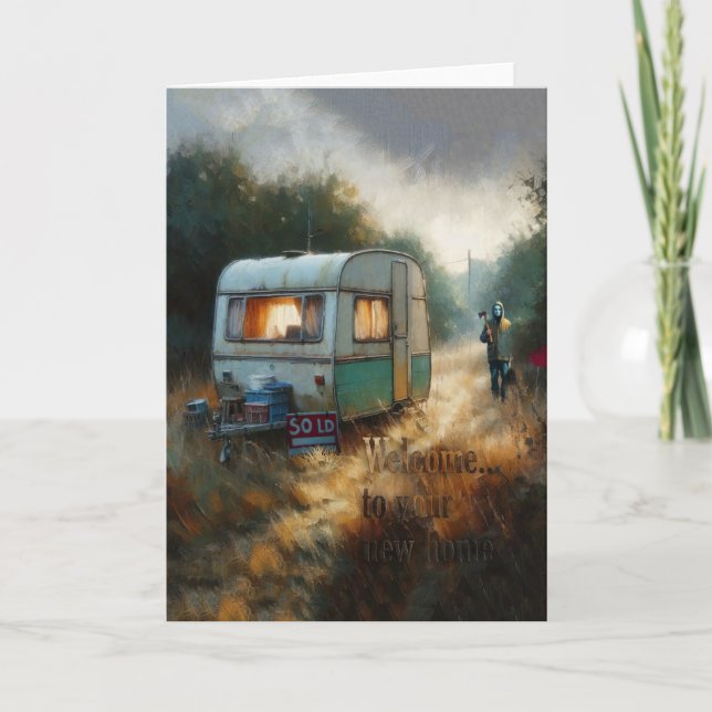 Welcome to Your New Home Card (Front)