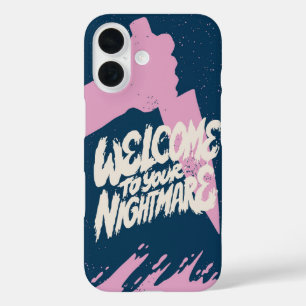 Welcome to Your Nightmare - Slasher Horror Knife iPhone 16 Case