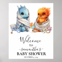  Welcome Twins Phoenix Dragon Fantasy