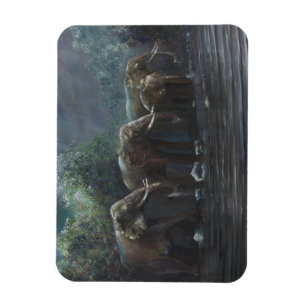 Welcome Waters 1990 Magnet