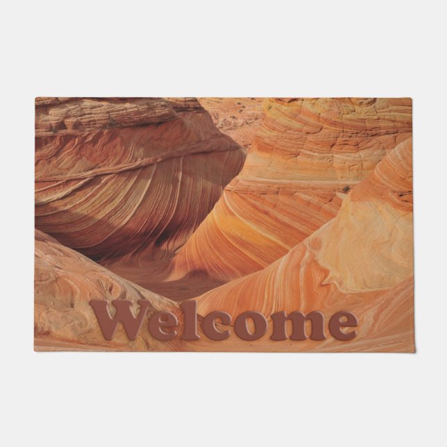Welcome Wave, Classic View Doormat (Front)