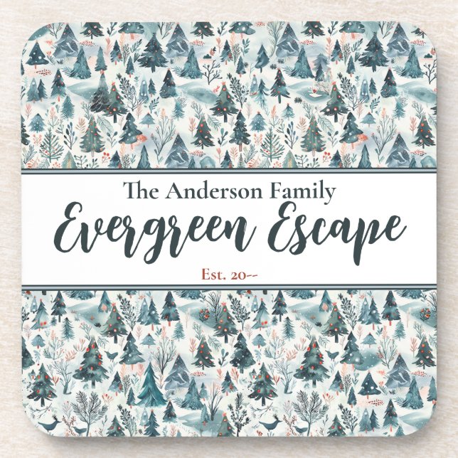 Welcome Winter  Coaster (Front)