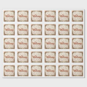 Welcome Wrapping Paper