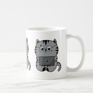 Welcoming cats coffee mug