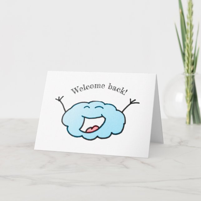 Welcoming Cloud Card (Front)