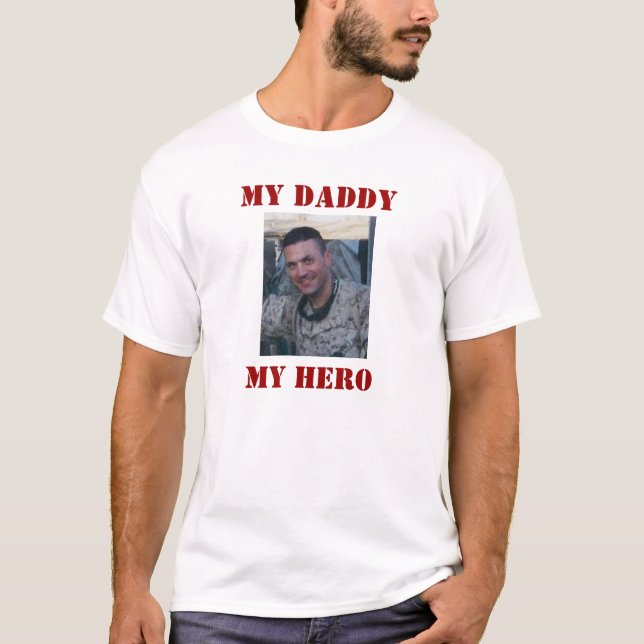 Welcoming Home Daddy T-Shirt (Front)