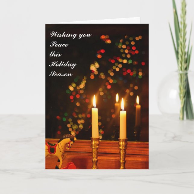 Welcoming Light! Holiday Card (Front)