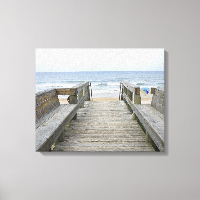 Welcoming View Canvas Print (Front)