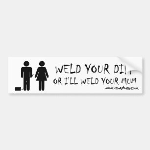 weld_ur_mum bumper sticker