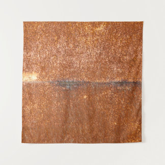 Welded old metal, rust texture. tapestry