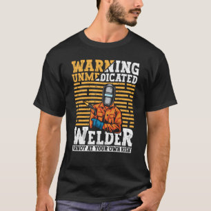 Welder Apparel Welding Blacksmith Metal Worker for T-Shirt