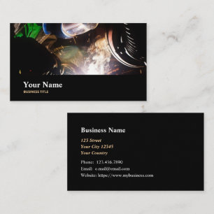 Welder Brazer Welder Fitter Wirer Business Card