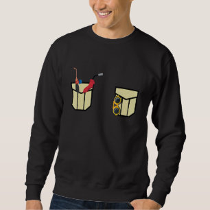 Welder Costume Halloween Costume Cute Boys Girls Sweatshirt