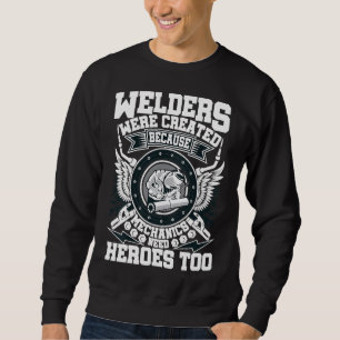 Welder Gifts Funny Welding Image On Back Of Shirt
