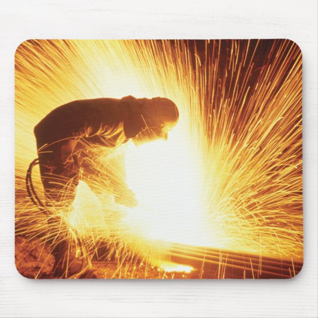 Welder image for Mousepad (Front)