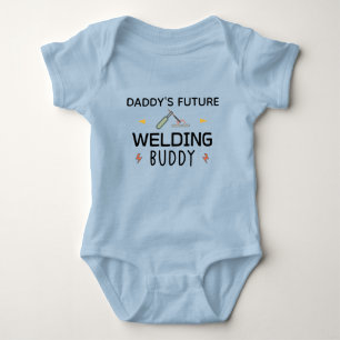 Welder Infant Daddy's Future Welding Buddy Welding Baby Bodysuit
