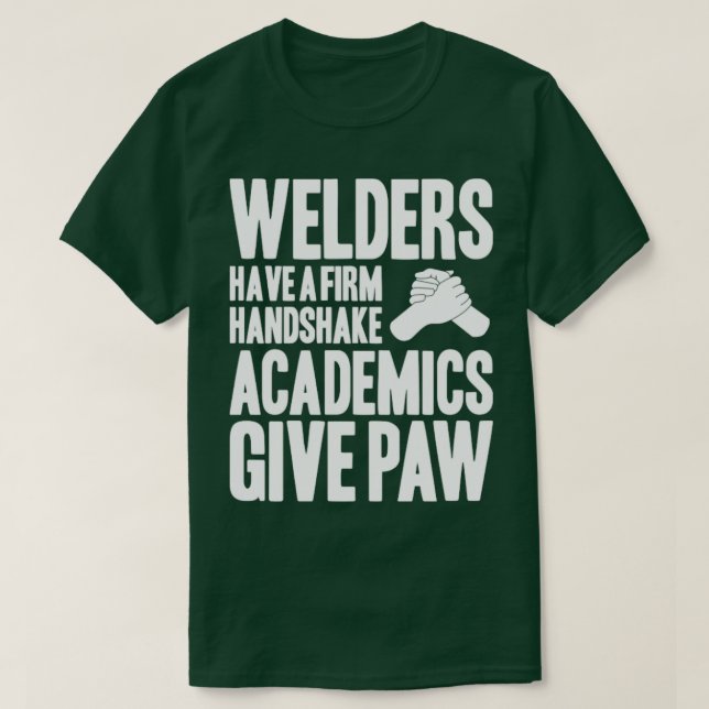 Welder Operator Welding Coded Welder35  T-Shirt (Design Front)