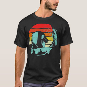 Welder Retro Style Design  T-Shirt