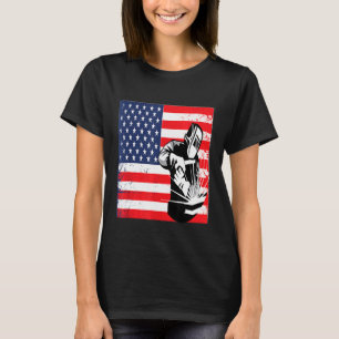 Welder Shirt For Men American Flag Patriotic Gift