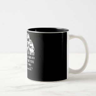 Welder Using Hands Surgeon Genius Artist Two-Tone Coffee Mug