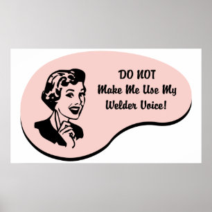 Welder Voice Poster