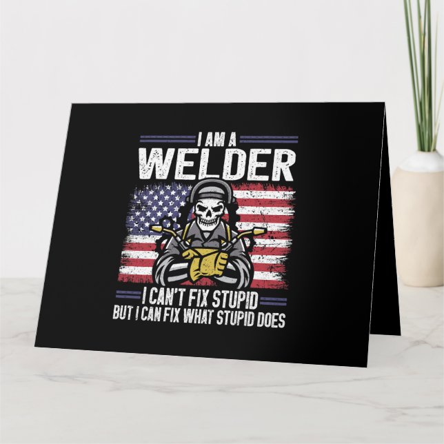 Welder Welding Card (Front)