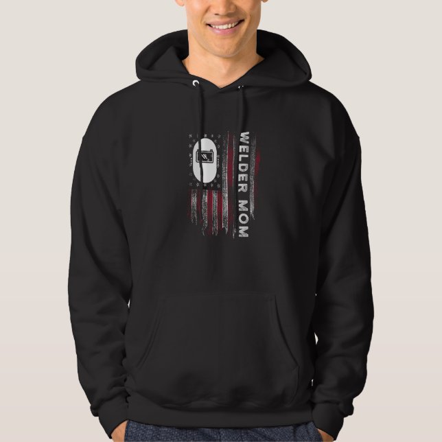 Welder Welding Machine Operator  24 Hoodie (Front)