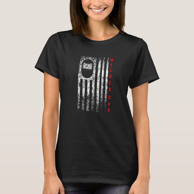 Welder Welding Machine Operator Premium T-Shirt (Front)