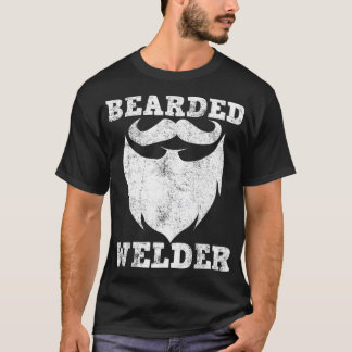 Welder With Beard Bearded Welder Welders Welding  T-Shirt