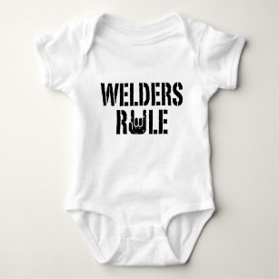 Welders Rule Baby Bodysuit