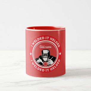 Welders Welding Accessories And Gifts Two-Tone Coffee Mug