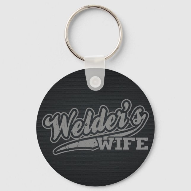Welder's Wife Keychain (Front)