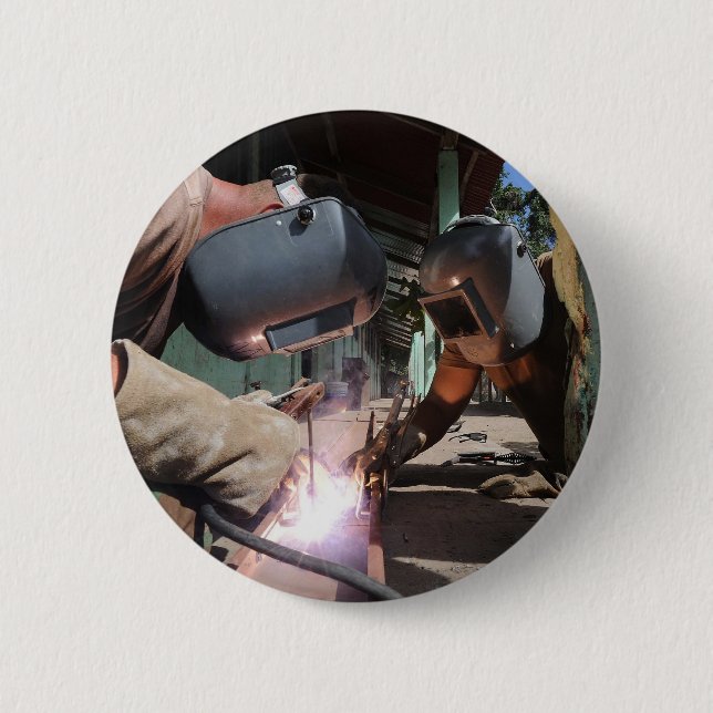 Welding 2 Inch Round Button (Front)