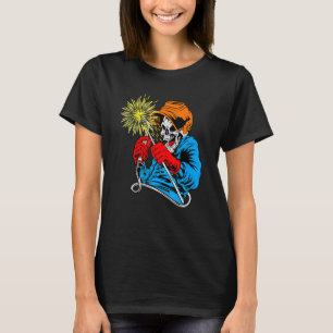 Welding Arc Welder Skeleton Skull Tig Gas Welding T-Shirt