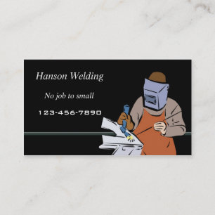 Welding business card