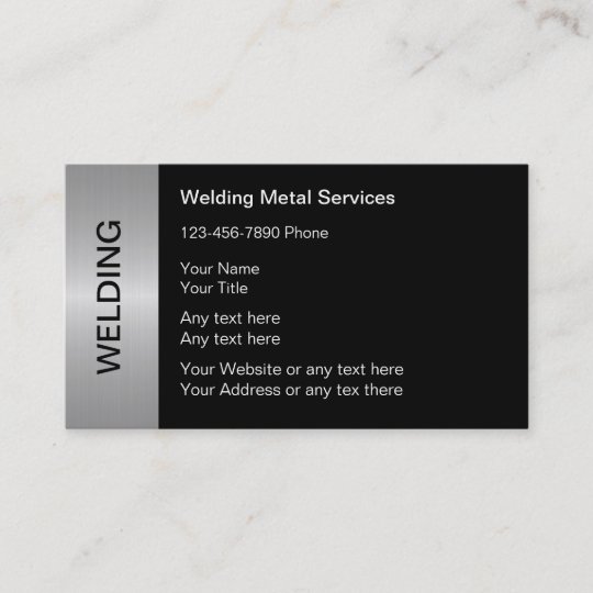 Welding Business Cards | Zazzle.ca