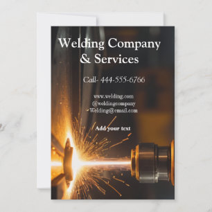 Welding contract construction add name contact no invitation