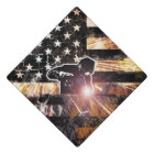 Welding Flag Sparks and Flames