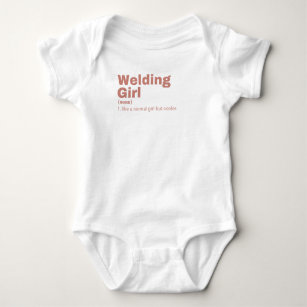 Welding Girl - Welding Baby Bodysuit