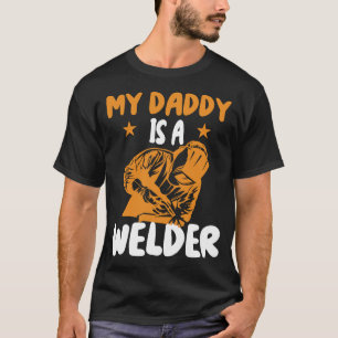 Welding Girls Kids Boys T-Shirt-productor-mockup T-Shirt