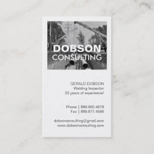 Welding Inspector Business Card