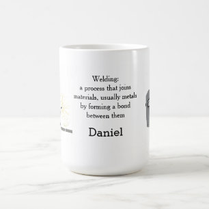 Welding Mask with Name Coffee Mug